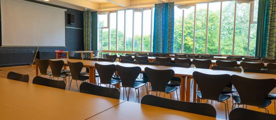 Det Store Kursuslokale Paa Lejrskole Og Kursuscentret Christianslyst Ved Soenderbrarup